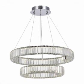 Люстра Подвесная ST-Luce SL1622.103.02 Хром/Прозрачный LED 1*70W 4000K / СТ Люче.
