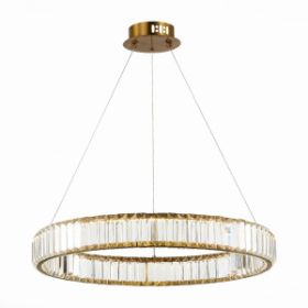 Люстра Подвесная ST-Luce SL1622.363.01 Латунь/Прозрачный LED 1*40W 4000K / СТ Люче.