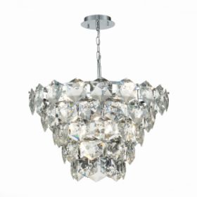 Люстра Подвесная ST-Luce SL1631.103.09 Хром/Прозрачный E14 9*40W / СТ Люче.