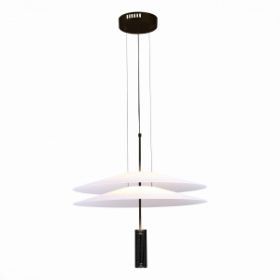 Люстра Подвесная ST-Luce SL6101.403.01 Черный/Белый LED 1*10W 3000K / СТ Люче.