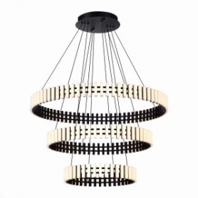 Люстра Подвесная ST-Luce SL6203.403.105 Черный/Белый LED 1*105W 3000K / СТ Люче.