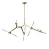 Люстра Потолочная ST-Luce SL947.202.10 Золотистый/Белый G9 10*5W / СТ Люче.