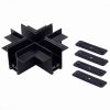 Соединитель X-Образный Встраиваемый Skyline 220 ST-Luce ST021.422.21 Черный / СТ Люче.