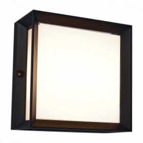Светильник Уличный Потолочный ST-Luce SL077.402.01 Черный/Белый LED 1*12W 3000K / СТ Люче.