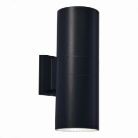 Светильник Уличный Настенный ST-Luce SL074.411.02 Черный/Черный LED 2*8W 4000K / СТ Люче.