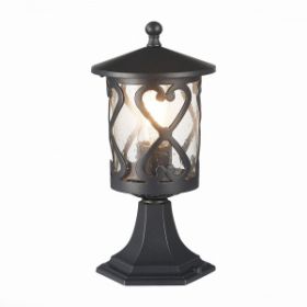 Светильник Уличный Наземный ST-Luce SL085.405.01 Черный/Черный, Прозрачный E27 1*60W / СТ Люче.