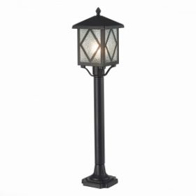 Светильник Уличный Наземный ST-Luce SL084.415.01 Черный/Черный, Прозрачный E27 1*60W / СТ Люче.