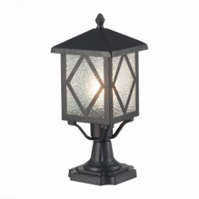 Светильник Уличный Наземный ST-Luce SL084.405.01 Черный/Черный, Прозрачный E27 1*60W / СТ Люче.