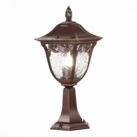 Светильник Уличный Наземный ST-Luce SL083.705.01 Кофейный/Кофейный, Прозрачный E27 1*60W / СТ Люче.