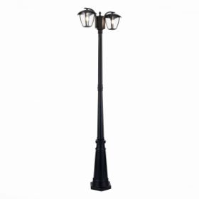 Светильник Уличный Наземный ST-Luce SL081.405.02 Черный/Черный, Прозрачный E27 2*40W / СТ Люче.