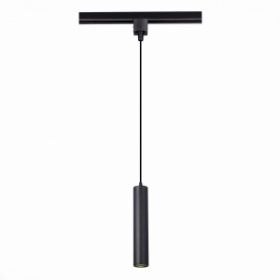 Светильник Трековый ST-Luce ST151.406.01 Черный GU10 1*50W IP20 D54xH290 220V Без Ламп / СТ Люче.