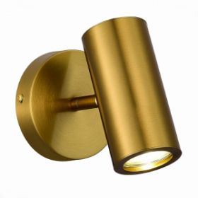Бра ST-Luce SL1215.401.01 Черный, Латунь/Латунь GU10 1*5W 4000K / СТ Люче.