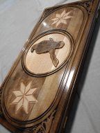 Нарды резные "Орёл на ветке" большие 60