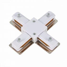 Коннектор X-Образный ST-Luce ST002.549.00 Белый / СТ Люче.