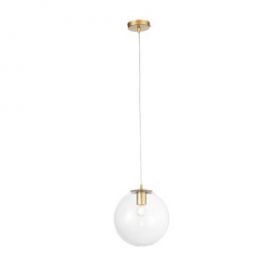 Подвес ST-Luce SL1150.203.01 Матовое Золото/Прозрачный E27 1*40W / СТ Люче.