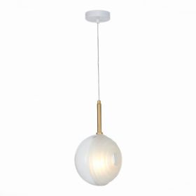 Подвес ST-Luce SL1183.503.01 Латунь/Белый G4 1*5W / СТ Люче.