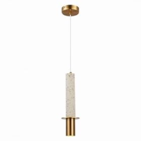 Подвес ST-Luce SL1211.513.01 Золотистый/Белый, Золотистый GU10 1*5W / СТ Люче.