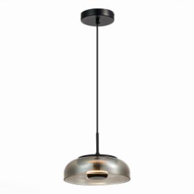 Подвес ST-Luce SL6002.403.01 Черный/Дымчатый LED 1*7W 4000K / СТ Люче.