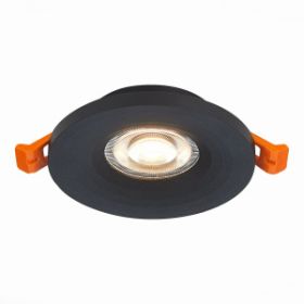 Светильник Встраиваемый ST-Luce ST205.408.01 Черный GU10 1*50W D95xH27 220V Без Ламп / СТ Люче.