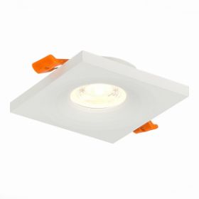 Светильник Встраиваемый ST-Luce ST205.518.01 Белый GU10 1*50W L94xW94xH27 220V Без Ламп / СТ Люче.