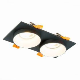 Светильник Встраиваемый ST-Luce ST206.428.02 Черный GU10 2*50W IP20 L175xW92xH38 220V Без Ламп / СТ Люче.