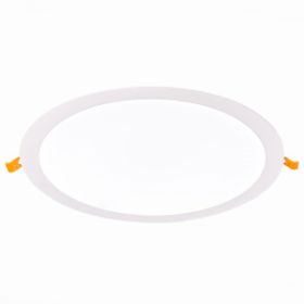 Светильник Встраиваемый ST-Luce ST209.538.24 Белый LED 1*24W 3000K 1 728Lm Ra80 110° IP20 D300xH8 90-265V / СТ Люче.