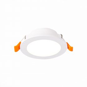Светильник Встраиваемый ST-Luce ST210.538.06 Белый LED 1*6W 3000K 480Lm Ra80 110° IP20 D90xH30 220-240V / СТ Люче.