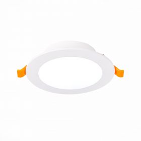 Светильник Встраиваемый ST-Luce ST210.538.08 Белый LED 1*8W 3000K 640Lm Ra80 110° IP20 D120xH30 220-240V / СТ Люче.