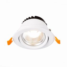 Светильник Встраиваемый ST-Luce ST211.538.10.36 Белый LED 1*10W 3000K 750Lm Ra80 36° IP20 D109xH65 220-240V / СТ Люче.