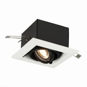 Светильник Встраиваемый ST-Luce ST250.548.01 Черный GU10 1*50W L126xW126xH70 220V Без Ламп / СТ Люче.