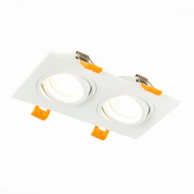 Светильник Встраиваемый ST-Luce ST251.508.02 Белый GU10 2*50W IP20 L170xW92xH27 220V Без Ламп / СТ Люче.