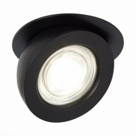 Светильник Встраиваемый ST-Luce ST654.448.10 Черный LED 1*10W 4000K 850Lm Ra>90 38° IP20 D109xH60 180-240V / СТ Люче.