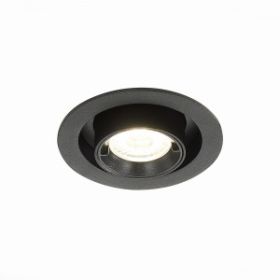 Светильник Встраиваемый ST-Luce ST702.348.12 Черный LED 1*12W 4000K 900Lm Ra80 24° IP20 D90xH92 180-240V / СТ Люче.
