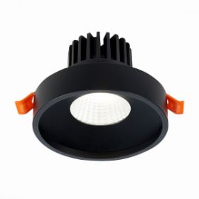 Светильник Встраиваемый ST-Luce ST751.448.10 Черный LED 1*10W 4000K 750Lm Ra>90 38° IP20 D100xH75 170-240V / СТ Люче.