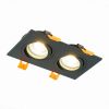 Светильник Встраиваемый из Гипса ST-Luce ST251.408.02 Черный GU10 2*50W IP20 L170xW92xH27 220V Без Ламп / СТ Люче.