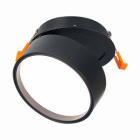 Светильник Встраиваемый Поворотный ST-Luce ST651.438.14 Черный LED 1*14W 3000K 1 100Lm Ra>90 120° IP20 D105xH68 170-240VV / СТ Люче.