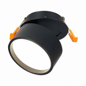Светильник Встраиваемый Поворотный ST-Luce ST651.448.09 Черный LED 1*9W 4000K 720Lm Ra>90 120° IP20 D85xH68 170-240VV / СТ Люче.