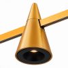 Светильник Магнитный Трековый FARM ST-Luce ST813.206.05 Золотистый LED 1*5W 3000K 272Lm Ra90 60 IP20 D70xH115 24V / СТ Люче.