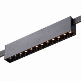 Светильник Магнитный Трековый FARM ST-Luce ST816.406.12 Черный LED 1*12W 3000K 609Lm Ra90 40 IP20 L232xW24xH48,5 24V / СТ Люче.