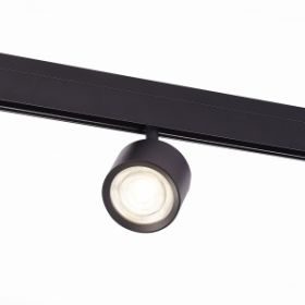 Светильник Магнитный Трековый ST-Luce ST353.436.06 Черный LED 1*6W 3000K 560Lm Ra>90 36° IP20 L120xW81xH138 48V / СТ Люче.