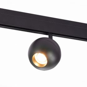 Светильник Магнитный Трековый ST-Luce ST354.446.12 Черный LED 1*12W 4000K 680Lm Ra>80 36° IP20 L120xW100xH195 48V / СТ Люче.