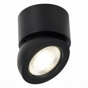 Светильник Потолочный ST-Luce ST654.442.10 Черный LED 1*10W 4000K 850Lm Ra>90 38° IP20 D95xH96 180-240V / СТ Люче.