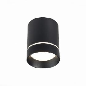 Светильник Потолочный ST-Luce ST115.432.07 Черный LED 1*7W 3000K 490Lm Ra>90 120° IP20 D79xH100 170-240V / СТ Люче.