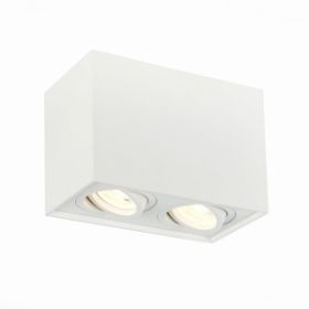 Светильник Потолочный ST-Luce ST109.507.02 Белый GU10 2*50W L181xW100xH123 220V Без Ламп / СТ Люче.