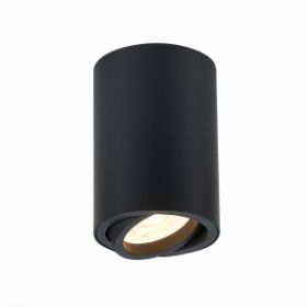 Светильник Потолочный ST-Luce ST108.407.01 Черный GU10 1*50W IP20 D70xH100 220V Без Ламп / СТ Люче.