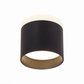 Светильник Потолочный ST-Luce ST102.442.09 Черный LED 1*9W 4000K 702Lm Ra>80 120° IP20 D79xH75 170-240V / СТ Люче.