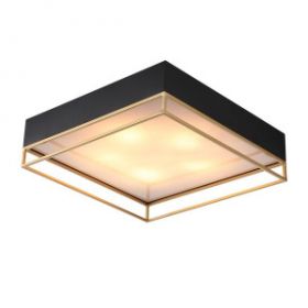 Светильник Потолочный ST-Luce SL1127.422.05 Черный, Матовое Золото/Белый E27 5*40W / СТ Люче.