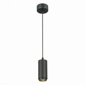 Светильник Подвесной Zoom ST-Luce ST600.443.10 Черный LED 1*10W 4000K 1 000Lm Ra>80 15-60° IP20 D59xH130 170-240VV / СТ Люче.