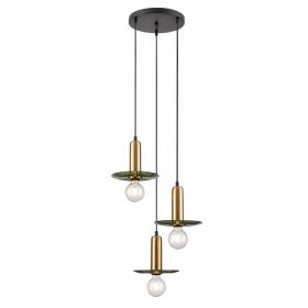 Светильник Подвесной Vele Luce Gustoso VL5892P23 Черный, Металл / Веле Луче.