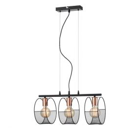 Светильник Подвесной Vele Luce Callisto VL6442P03 Черный, Металл / Веле Луче.